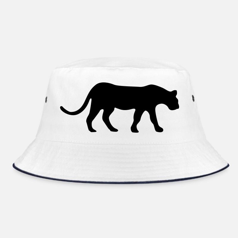 Jaguar - Bucket Hat - white/navy