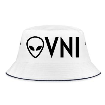 Ovni Ufo Extraterrestre Espace Geek Planète - Bob - blanc/marine - Devant
