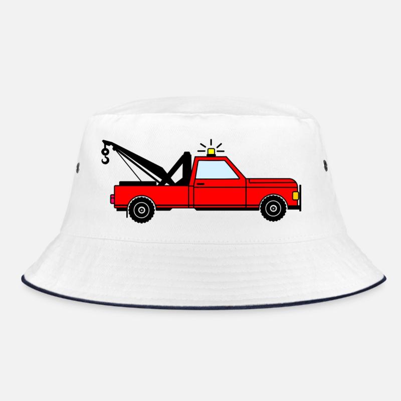 Abschleppwagen rot Bucket Hat