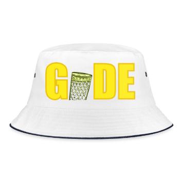 Gude Apfelwein Hessen - Bucket Hat - Weiß/Navy - Vorne