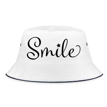 Sourire - Bob - blanc/marine - Devant