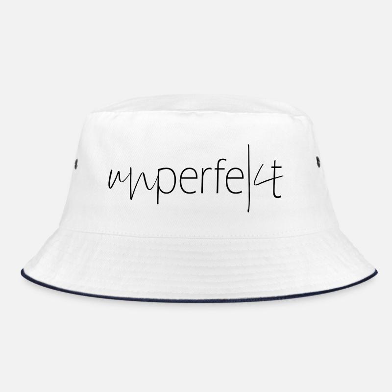 Unperfekt Spruch Nicht perfekt Macke Bucket Hat