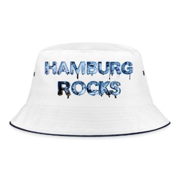 Rochers de Hambourg - Bob - blanc/marine - Devant