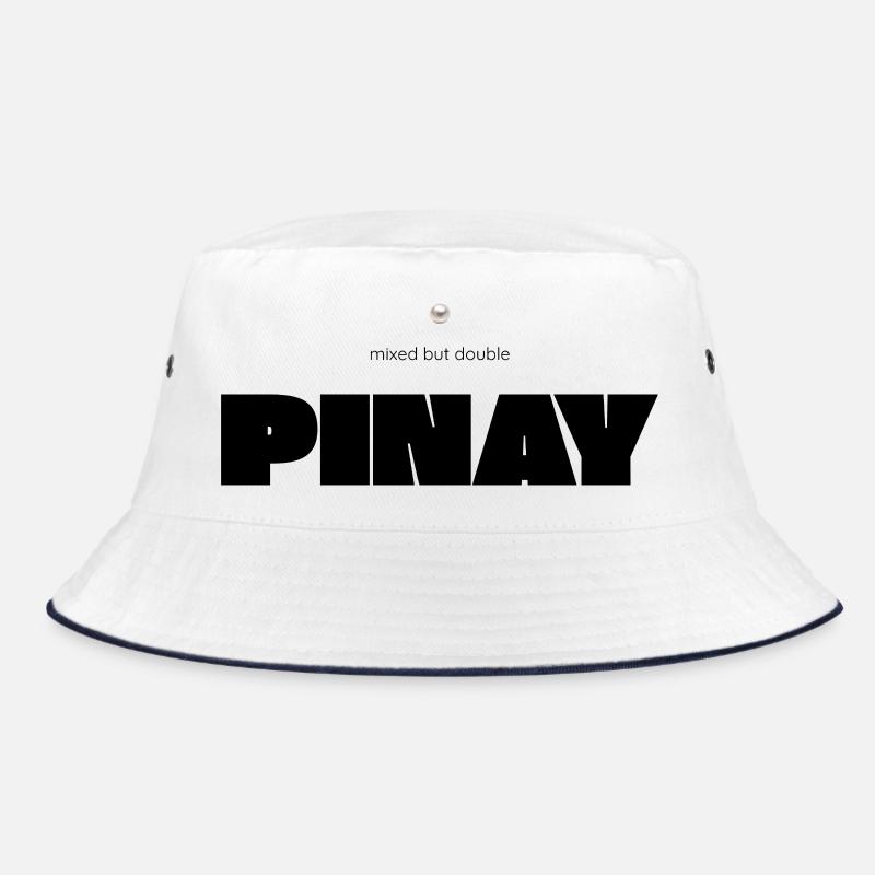 Mixed but Double – Pinay Diversity Statement Bucket Hat