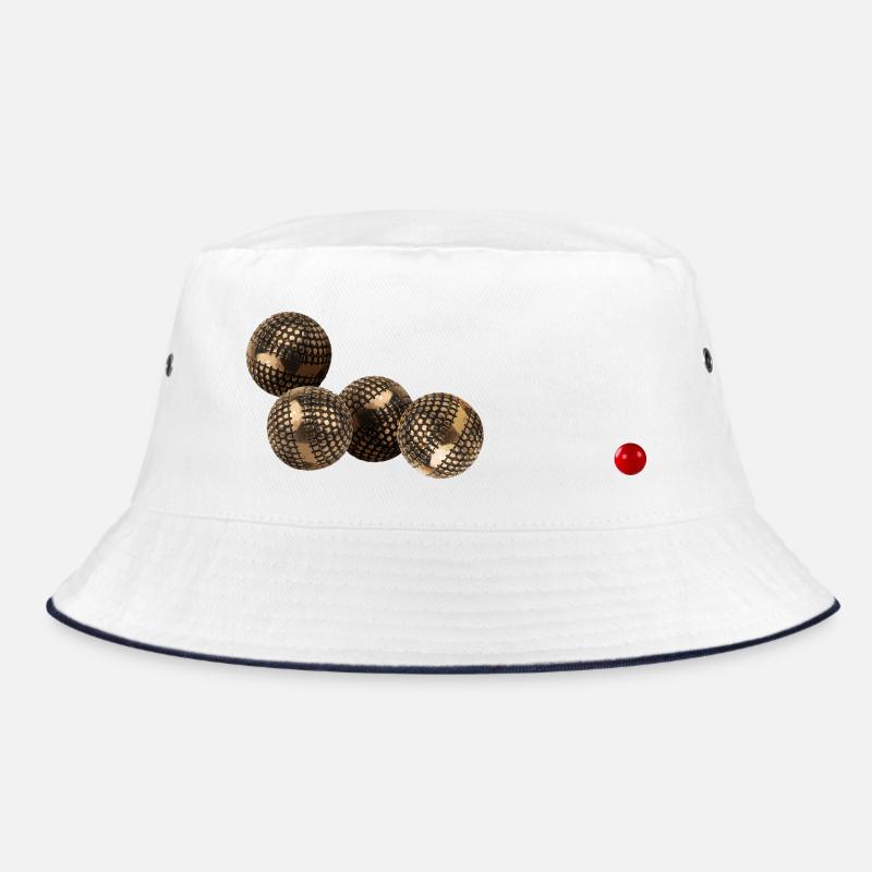 Jeu de boule de pétanque - Bob - blanc/marine