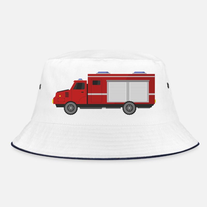 Fire truck Bucket Hat