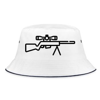 Sniper - Bob - blanc/marine - Devant