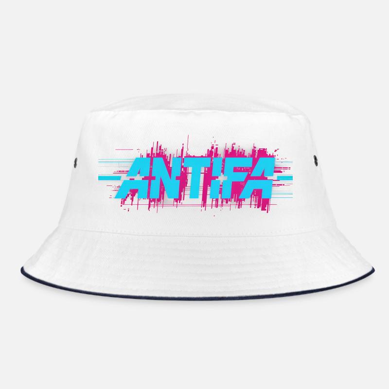 Antifa - Antifascist Merch Bucket Hat