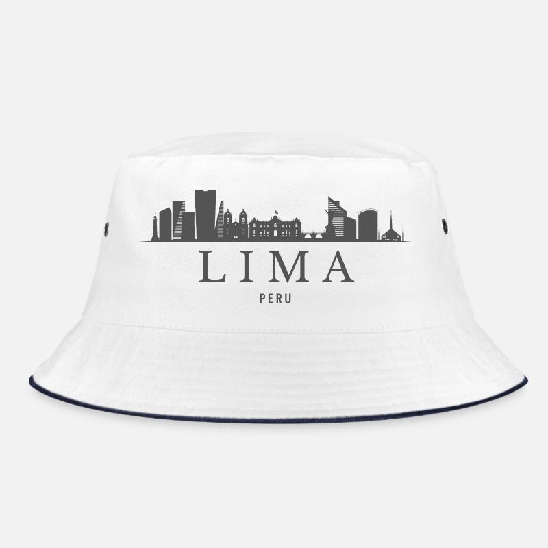 Lima, Peru, Limas Skyline Bucket Hat