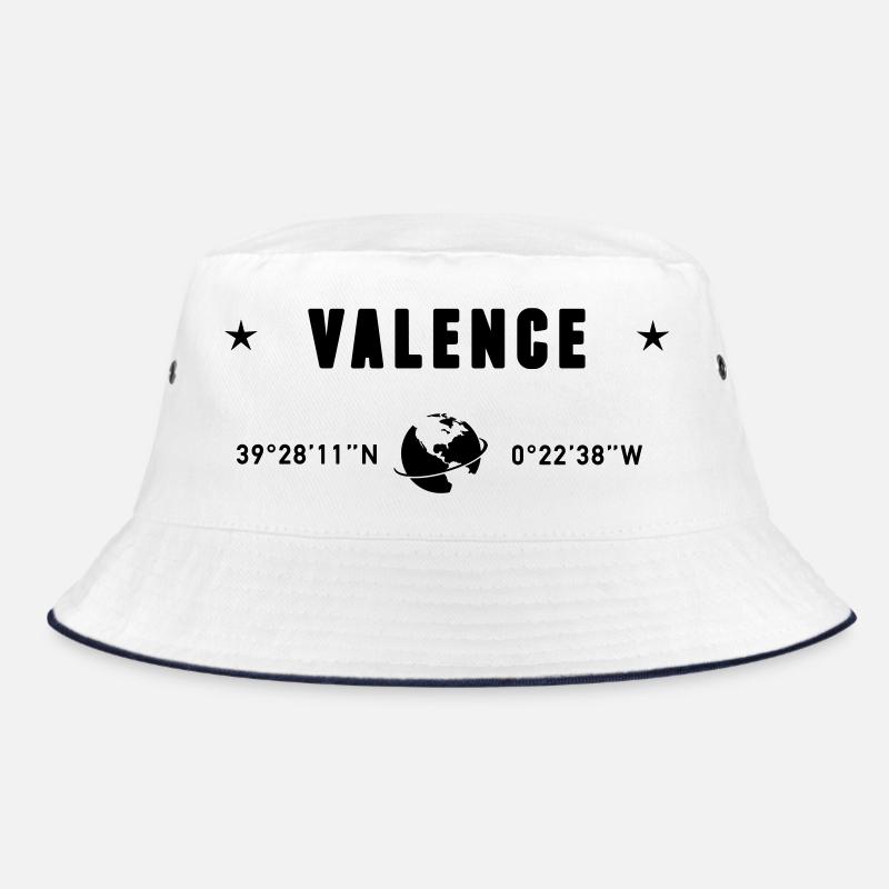 Valencia, Spanien Koordination GPS-Globus Bucket Hat