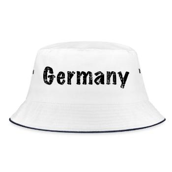 Germany - Bucket Hat - Weiß/Navy - Vorne