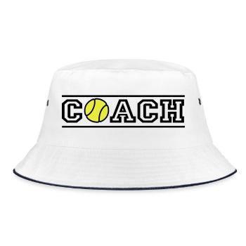 Tennis Coach - Bob - blanc/marine - Devant