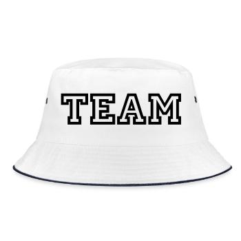Team - Bucket Hat - white/navy - Front