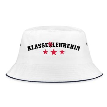 Klassenlehrerin | Klasse Lehrerin - Bob - blanc/marine - Devant