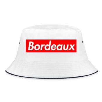 Bordeaux, Ville en France - Bob - blanc/marine - Devant