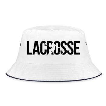 lacrosse - Bucket Hat - white/navy - Front