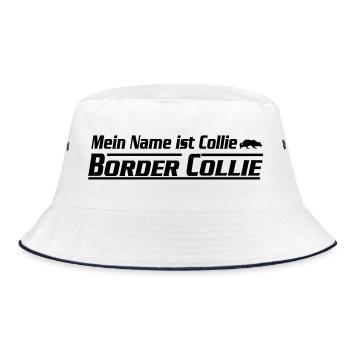 Je m'appelle Border Collie - Bob - blanc/marine - Devant