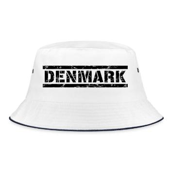 Denmark - Bucket Hat - white/navy - Front