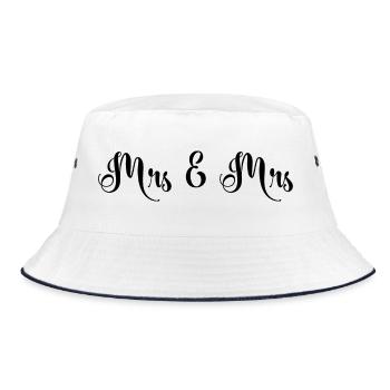 Mrs & Mrs Design pour les mariages lesbiens - Bob - blanc/marine - Devant