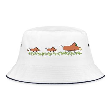 Orienteering [02.2] [orienteering] [PX] - Bucket Hat - white/navy - Front