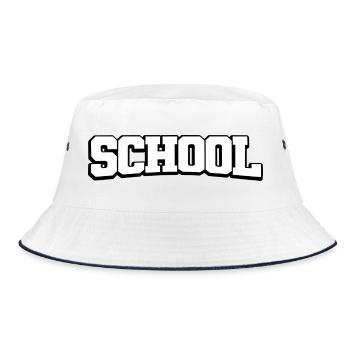 École - Le design de l’école dans le design du lycée - Bob - blanc/marine - Devant