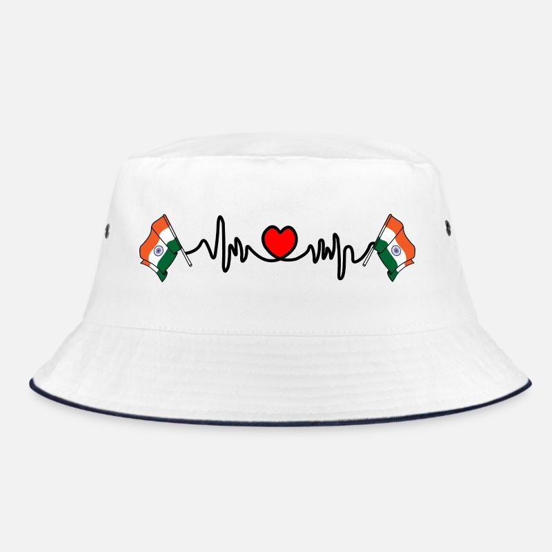 Drapeau cardio de fréquence cardiaque Inde Bob