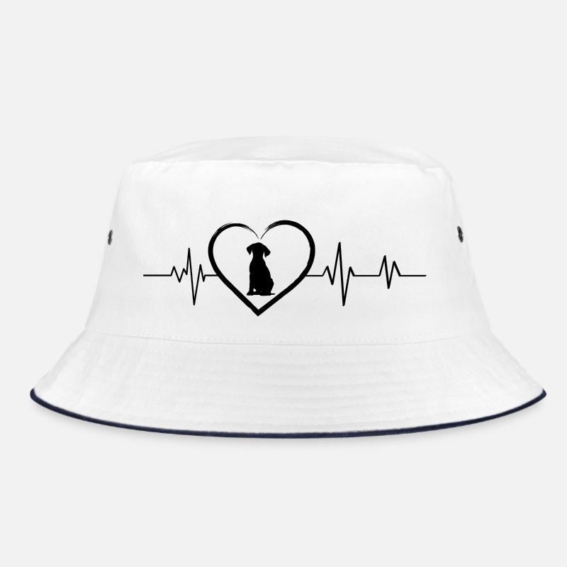 Herzschlag des Hundes Bucket Hat