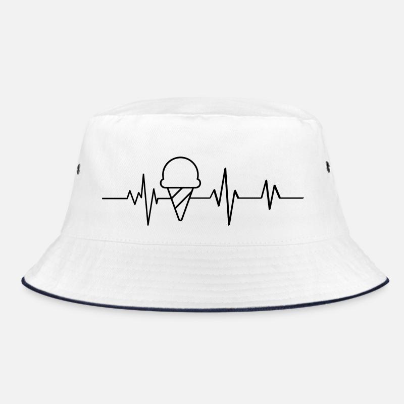 Herzschlag-Eis Bucket Hat
