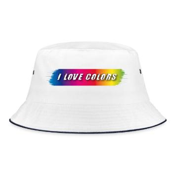 j’adore les couleurs - Bob - blanc/marine - Devant