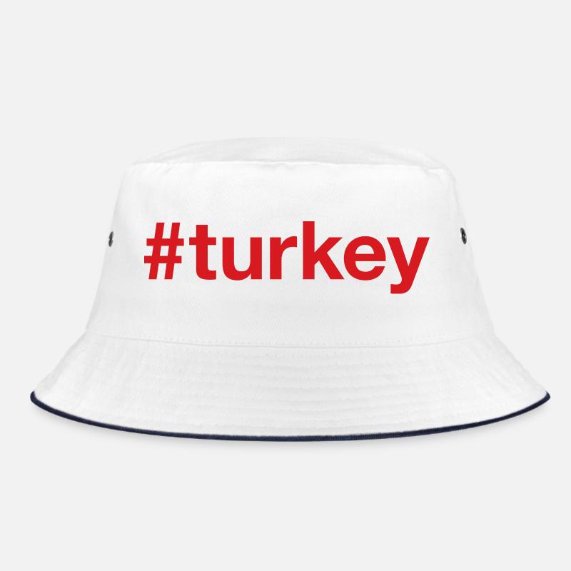 TURKEY Red Bucket Hat