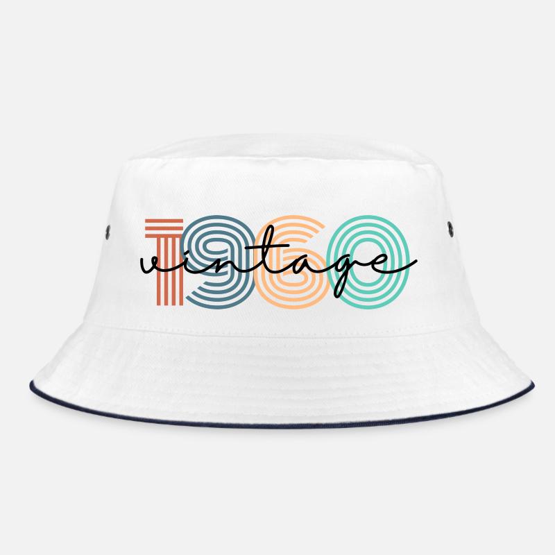 1960's Vintage Retro Bucket Hat
