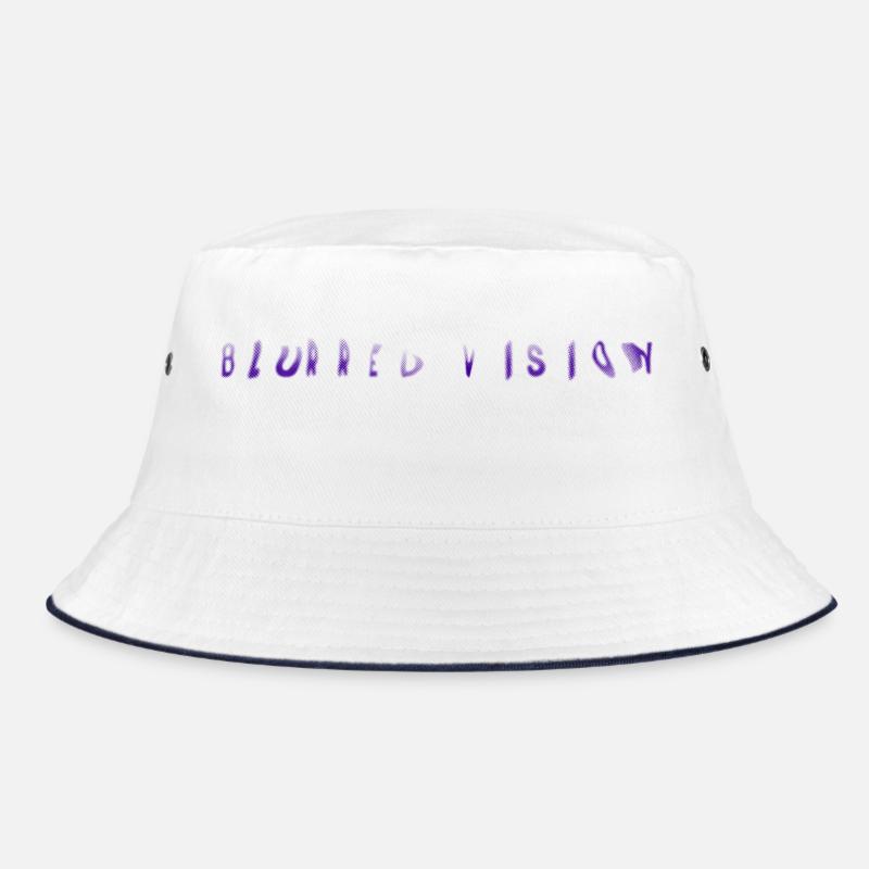 blurred vision Bucket Hat
