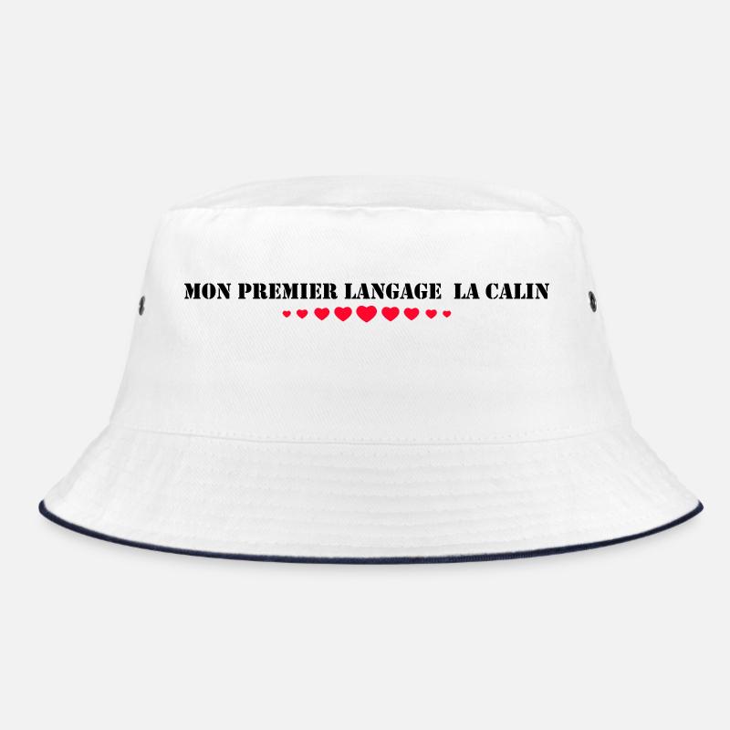 My first language: hugging Bucket Hat