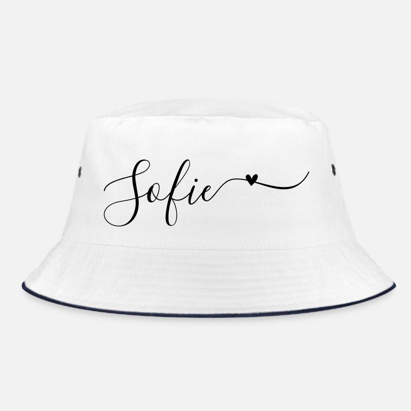 Sofie Name First Name Decorative Bucket Hat