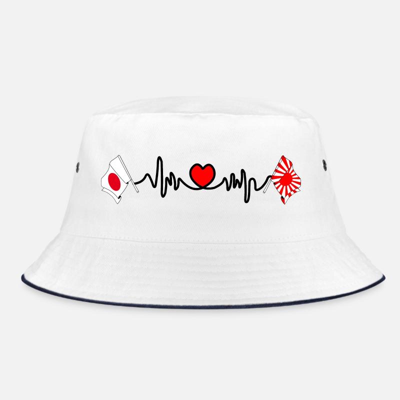 Fréquence cardiaque avec le Japon et le soleil levant Bob