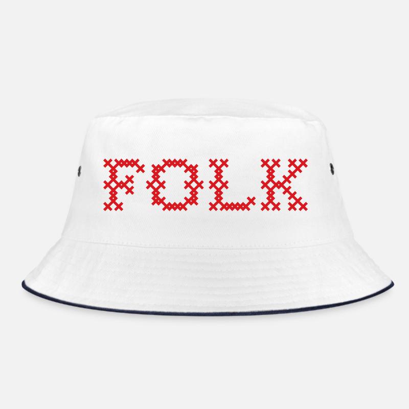 Folk Folklore Bucket Hat