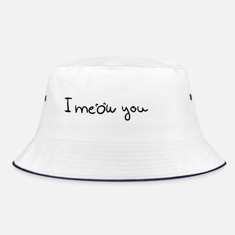 Ich miaue dich Bucket Hat