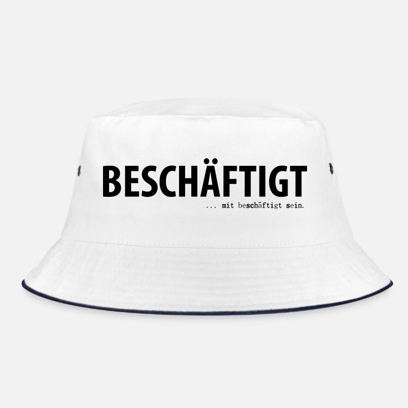 Beschäftigt... mit beschäftigt sein Bucket Hat