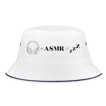 ASMR Sleep Math : 🎧 + ASMR = Zzz - Bob - blanc/marine - Devant