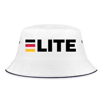 Deutschland Elite - Bucket Hat - Weiß/Navy - Vorne
