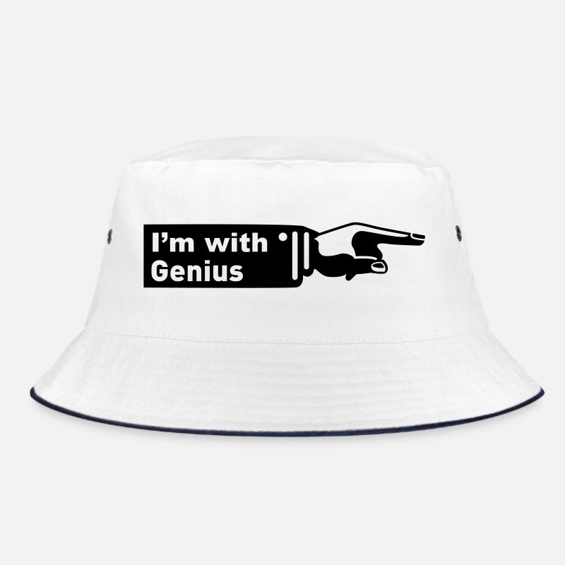 Im with Genius Bucket Hat