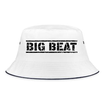Big Beat - Bucket Hat - white/navy - Front