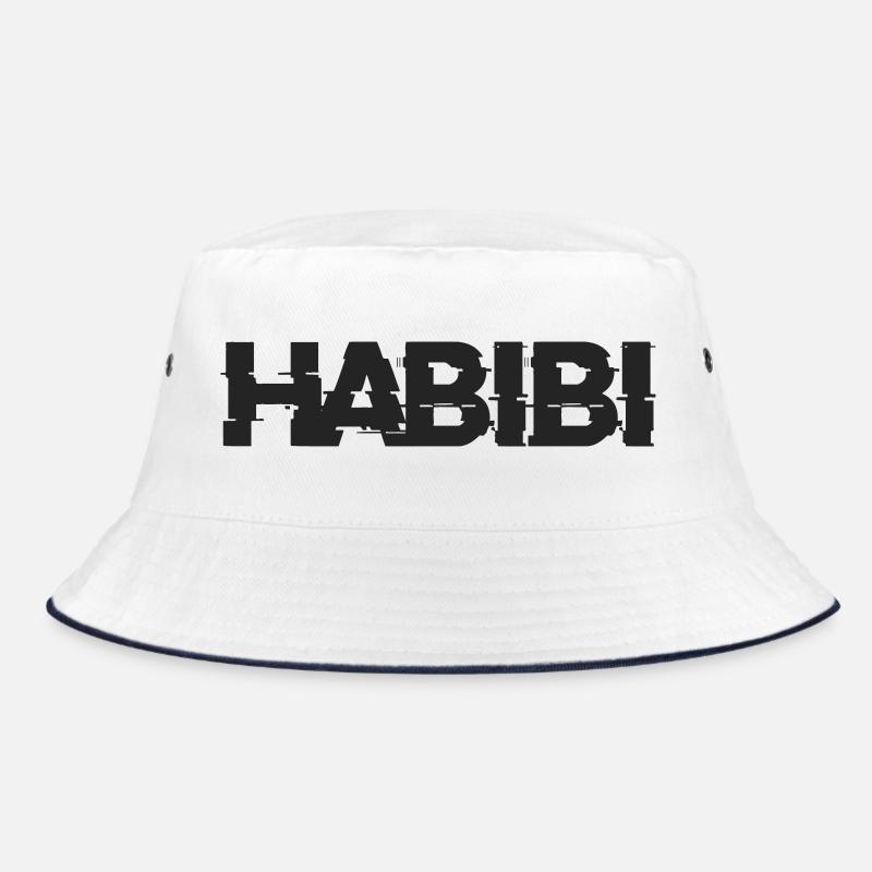 Habibi lettering Bucket Hat