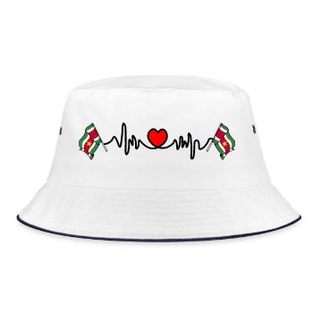 Cardio de fréquence cardiaque pour Suriname - Bob - blanc/marine - Devant
