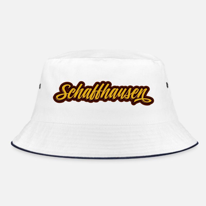 Schaffhausen lettering logo Bucket Hat