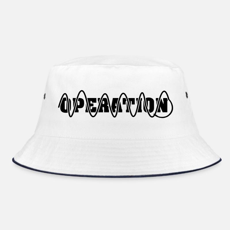 Surgery if wound sutured Bucket Hat