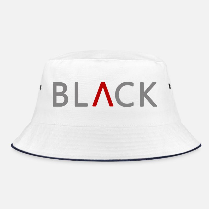 BLACK in style Bucket Hat