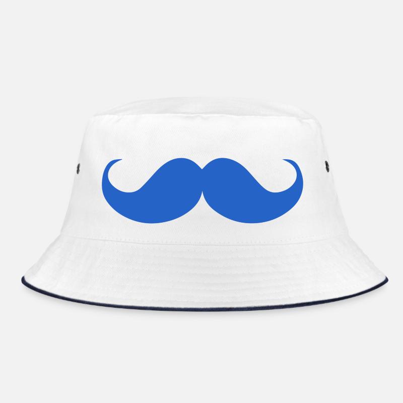 Prostatakrebs Bewusstsein Schnurrbart Bucket Hat