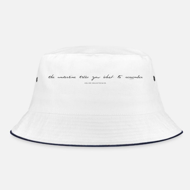 Remember me - Modern Calligraphy Minimalist Bucket Hat