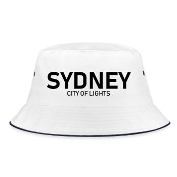 Sydney - Ville Lumière - Australie - Australien - Bob - blanc/marine - Devant